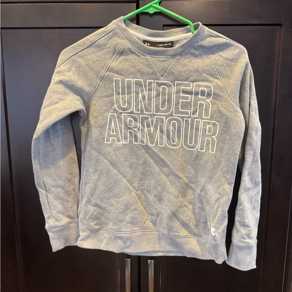 Under Armour Kids Gray Crewneck